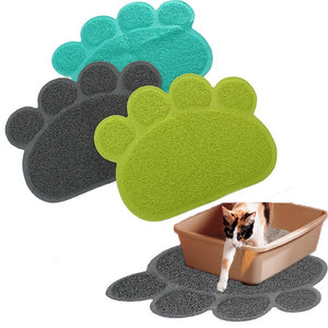 Pet Dog Puppy PVC Cat Dish Bowl Feeding Food Placemat Mat Wipe Clean