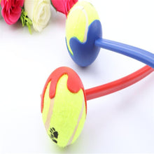 Charger l&#39;image dans la galerie, Dog Throw Tennis Ball Toy With Handle Pet Puppy Interactive Playing Pet Toys